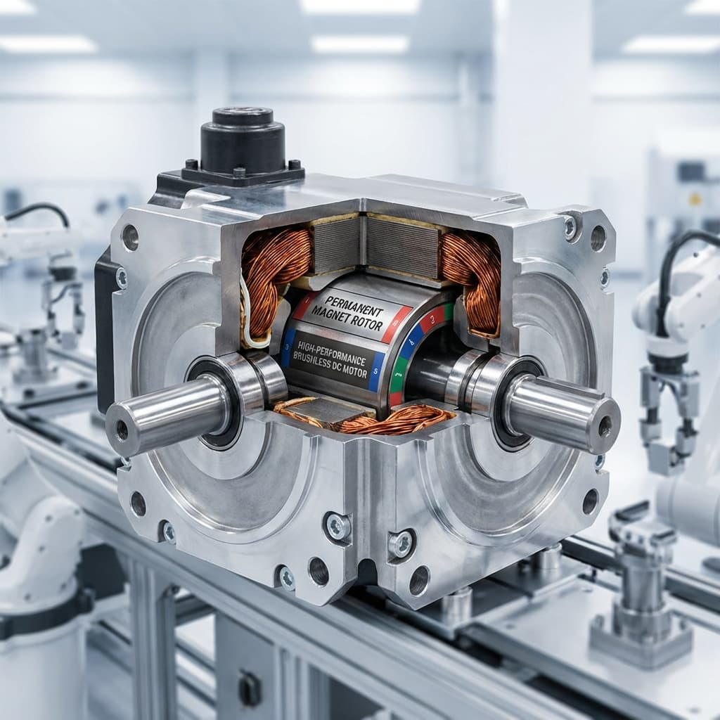 Industrial servo motor