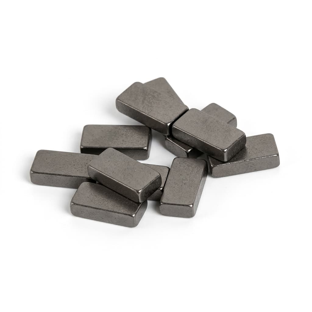 Uncoated sintered neodymium block magnet