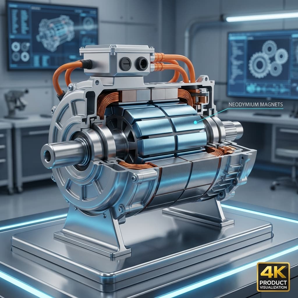 Electric vehicle motor